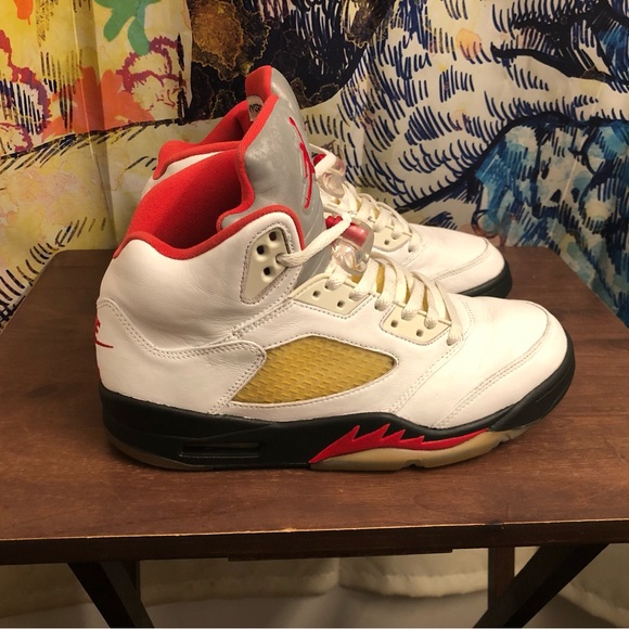 Jordan 5 Fire Red (2020) sz9